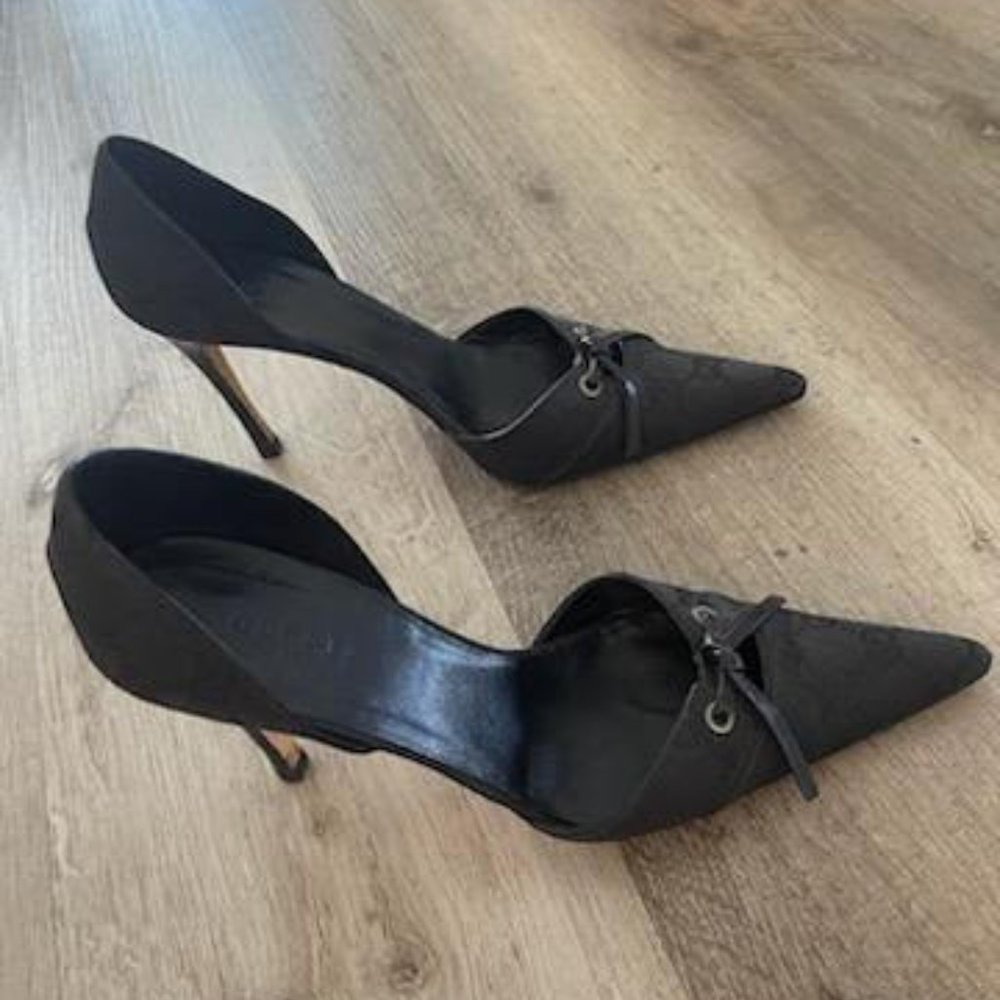 Gucci Vintage Pumps Black 8.5